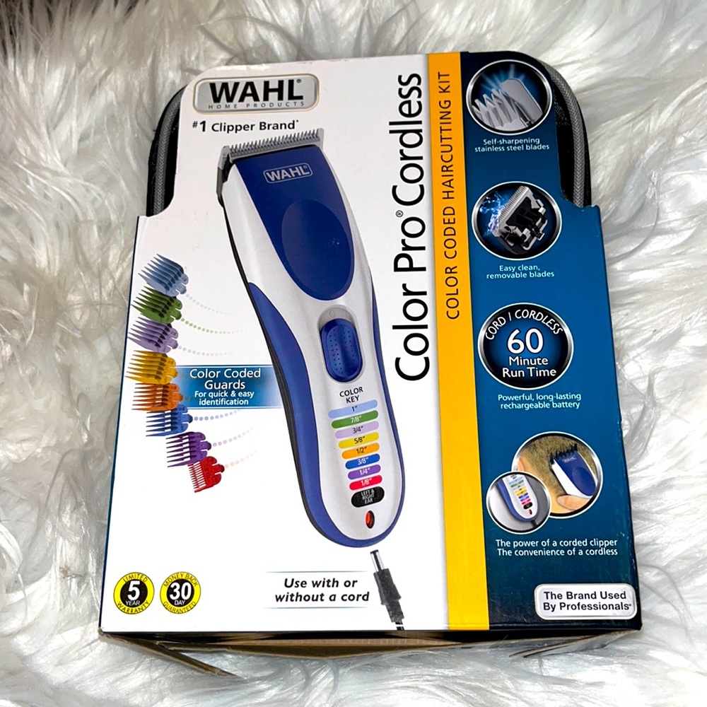 Wahl Color Pro Cordless Color Coded Haircutting Kit